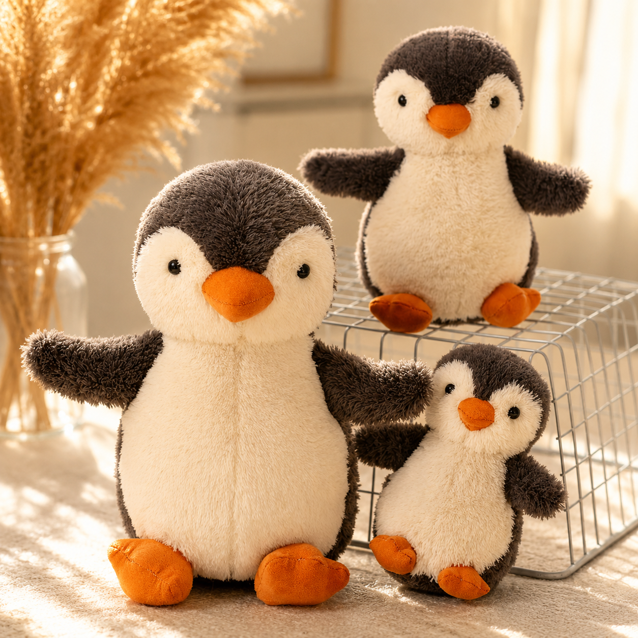 Penguin Plush Toy Soft Stuffed Animal Sleep Companion 0