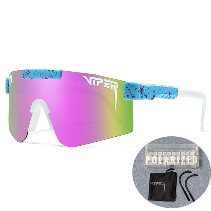 Performance Sport Sunglasses with UV400 Polarized Lenses for Outdoor Activities 23