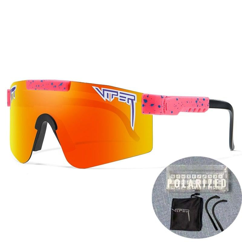Performance Sport Sunglasses with UV400 Polarized Lenses for Outdoor Activities 24