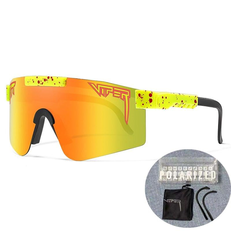 Performance Sport Sunglasses with UV400 Polarized Lenses for Outdoor Activities 7