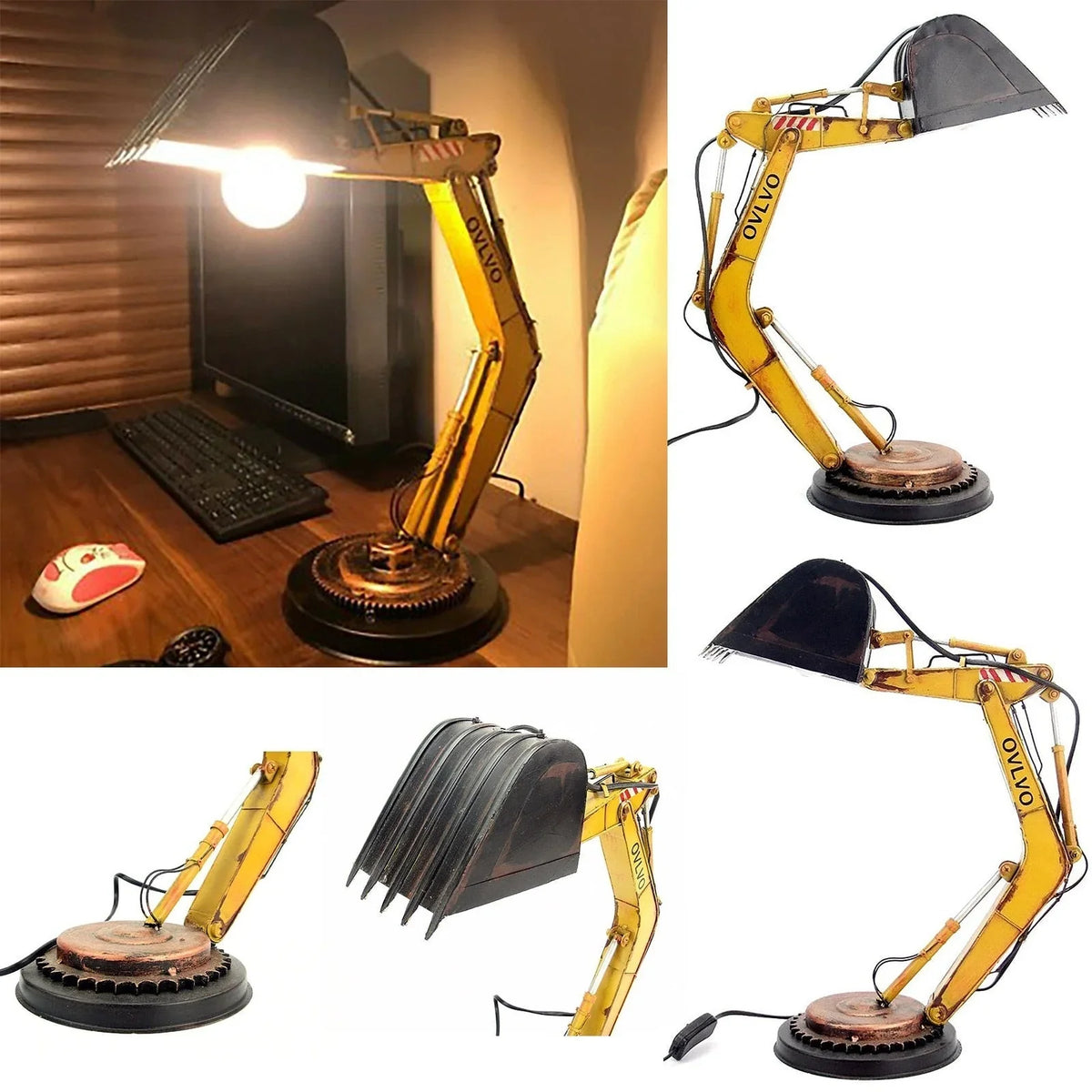 Playful Excavator Table Light - Excavora 4