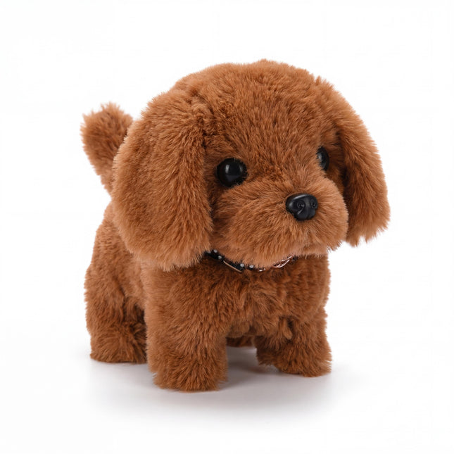 Plush Toy Interactive Dog Realistic Moving Soft Puppy 0