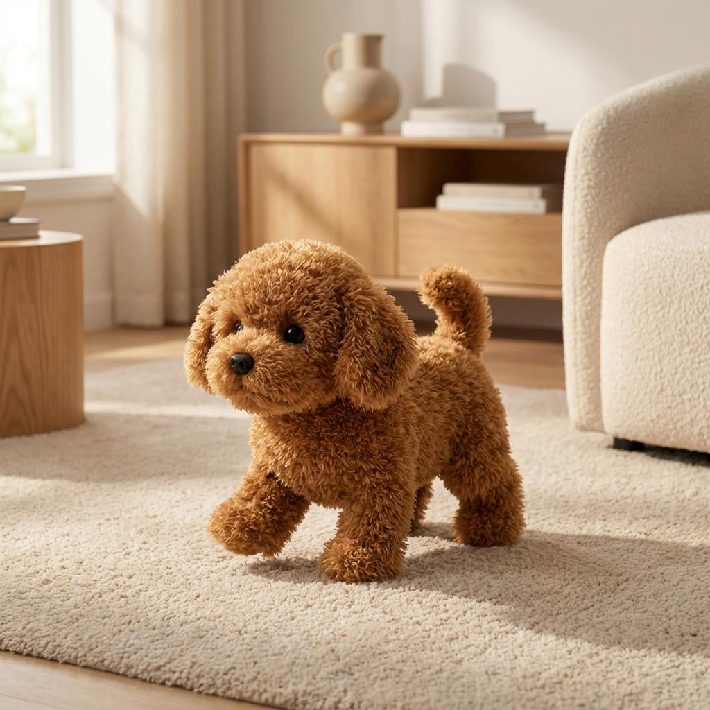Plush Toy Interactive Dog Realistic Moving Soft Puppy 1