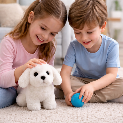 Plush Toy Interactive Puppy Walking Barking Soft Dog 4
