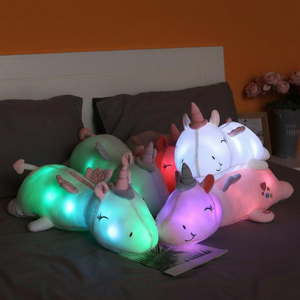Plush Toy Light Up Unicorn Soft LED Night Light Stuffed Animal 4