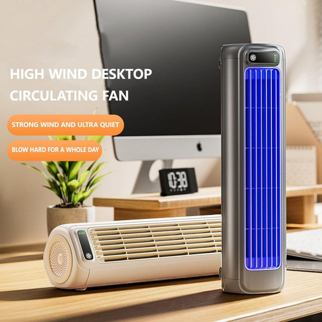 Portable Air Conditioner Bladeless USB Tower Fan Cooler 1