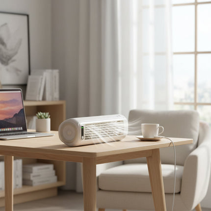 Portable Air Conditioner Bladeless USB Tower Fan Cooler 2