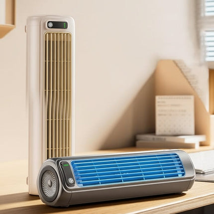 Portable Air Conditioner Bladeless USB Tower Fan Cooler 3