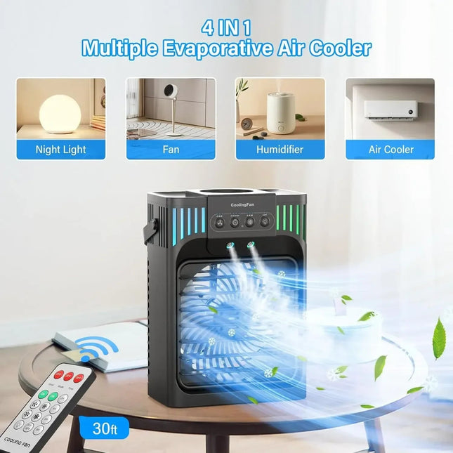 Portable Air Conditioner Remote Control Compact Desktop 1