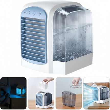 Portable Air Cooler Remote Cooling Fan Mini Oscillating 2