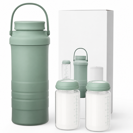 Portable Breast Milk Cooler Insulated Container 0