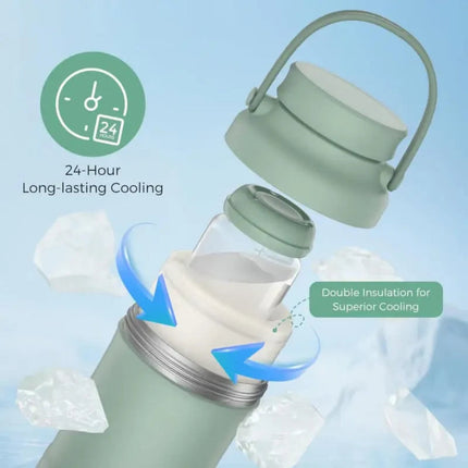 Portable Breast Milk Cooler Insulated Container 1