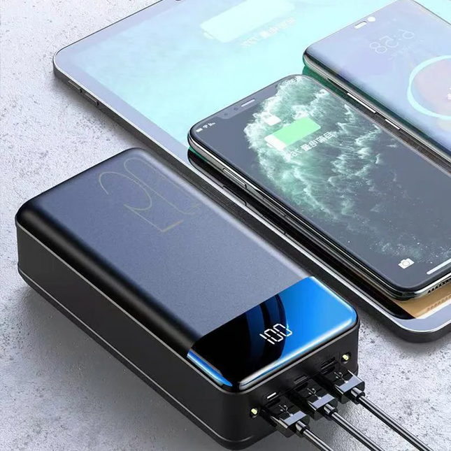 Ultra Power Bank – 50,000 mAh Capacity, Fast Charging & Multiple USB Outputs for Extended Use