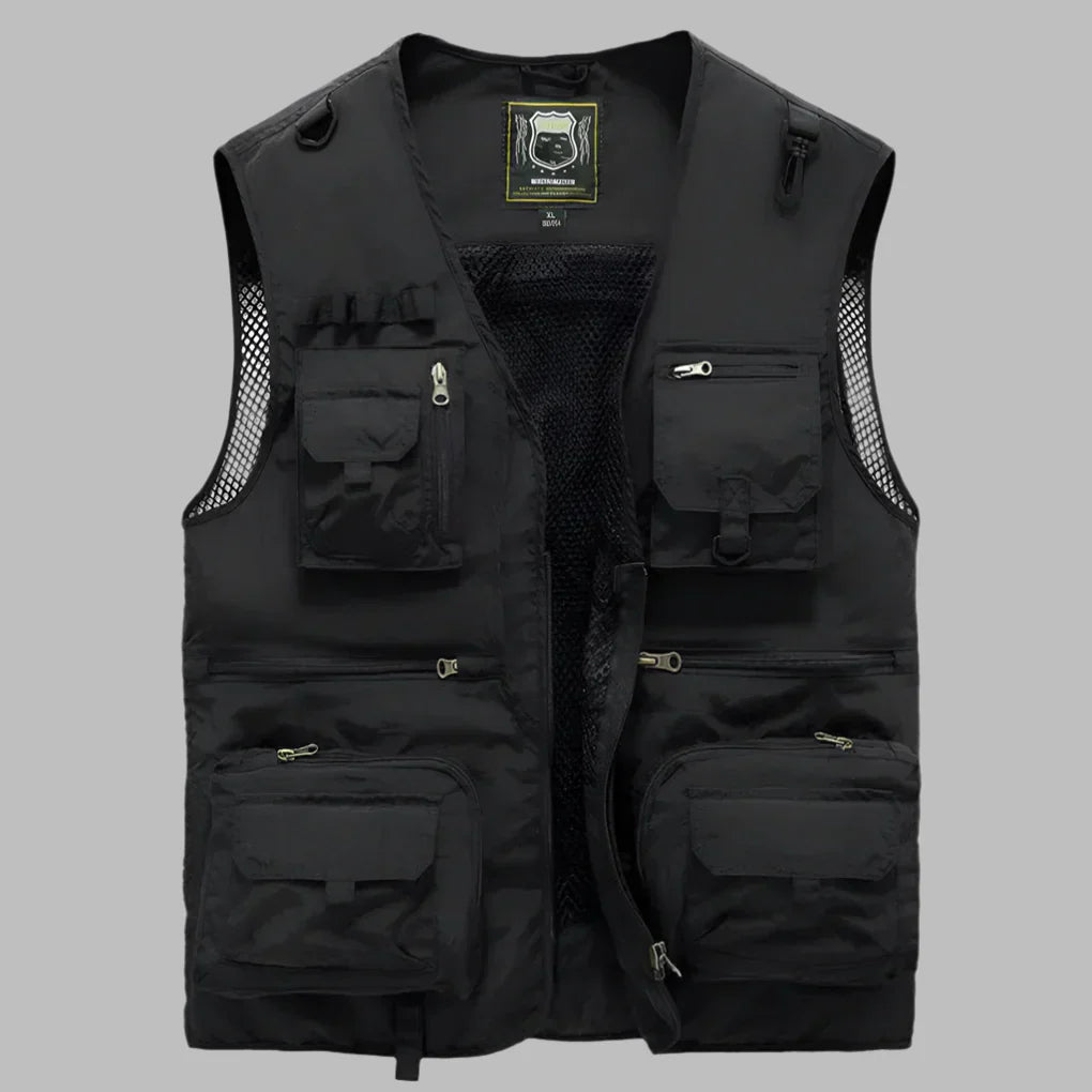 Practical Multi-Pocket Vest for Travel & Daily Wear 1