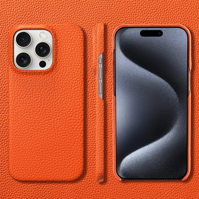 Premium Leather iPhone Case with Lens Protection, MagSafe for iPhone 14/13/13 Pro 1