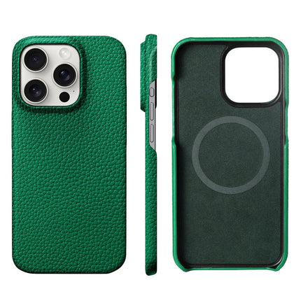 Premium Leather iPhone Case with Lens Protection, MagSafe for iPhone 14/13/13 Pro 12