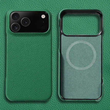 Premium Leather iPhone Case with Lens Protection, MagSafe for iPhone 14/13/13 Pro 3