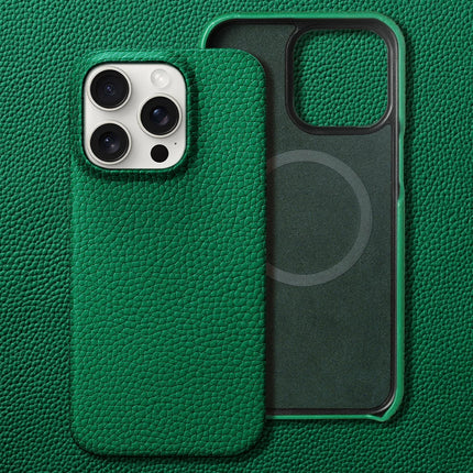 Premium Leather iPhone Case with Lens Protection, MagSafe for iPhone 14/13/13 Pro 4