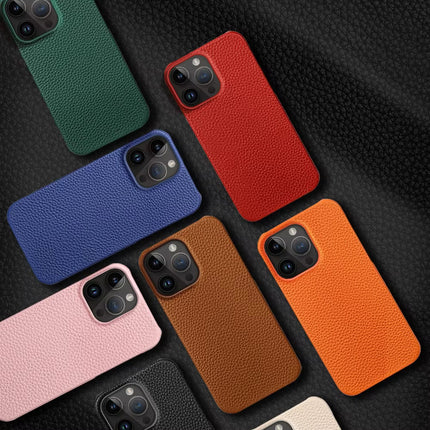 Premium Leather iPhone Case with Lens Protection, MagSafe for iPhone 14/13/13 Pro 6