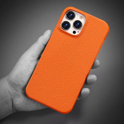Premium Leather iPhone Case with Lens Protection, MagSafe for iPhone 14/13/13 Pro 7