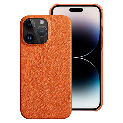 Premium Leather iPhone Case with Lens Protection, MagSafe for iPhone 14/13/13 Pro 8