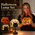 Pumpkin Glow Halloween Lamp Set — Ready-to-Display LED Lantern 0