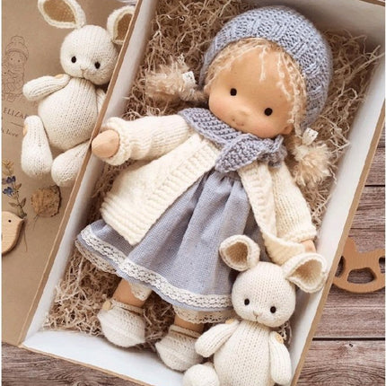 Waldorf Doll – Handcrafted Soft Fabric Doll Made from Natural Materials