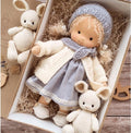 Poupée Waldorf – Poupée en tissu doux faite main à partir de matériaux naturels