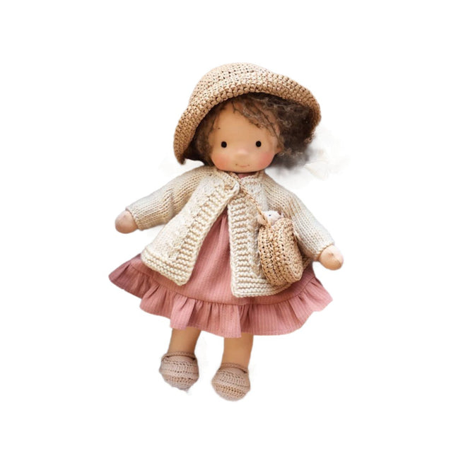 Waldorf Doll – Handcrafted Soft Fabric Doll Made from Natural Materials