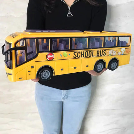 RC City Bus – Realistic Remote-Control Vehicle with LED Lights & Durable ABS Build