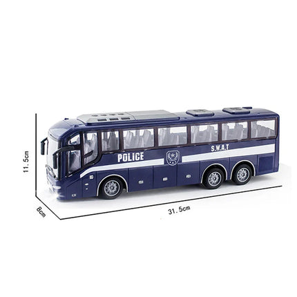 RC City Bus – Realistic Remote-Control Vehicle with LED Lights & Durable ABS Build