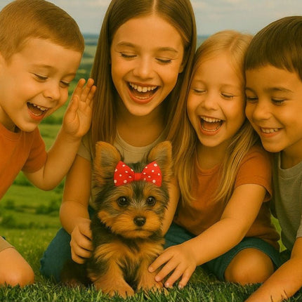 Realistic Interactive Yorkshire Terrier Robot Puppy – Walking & Barking Electronic Pet Toy 6