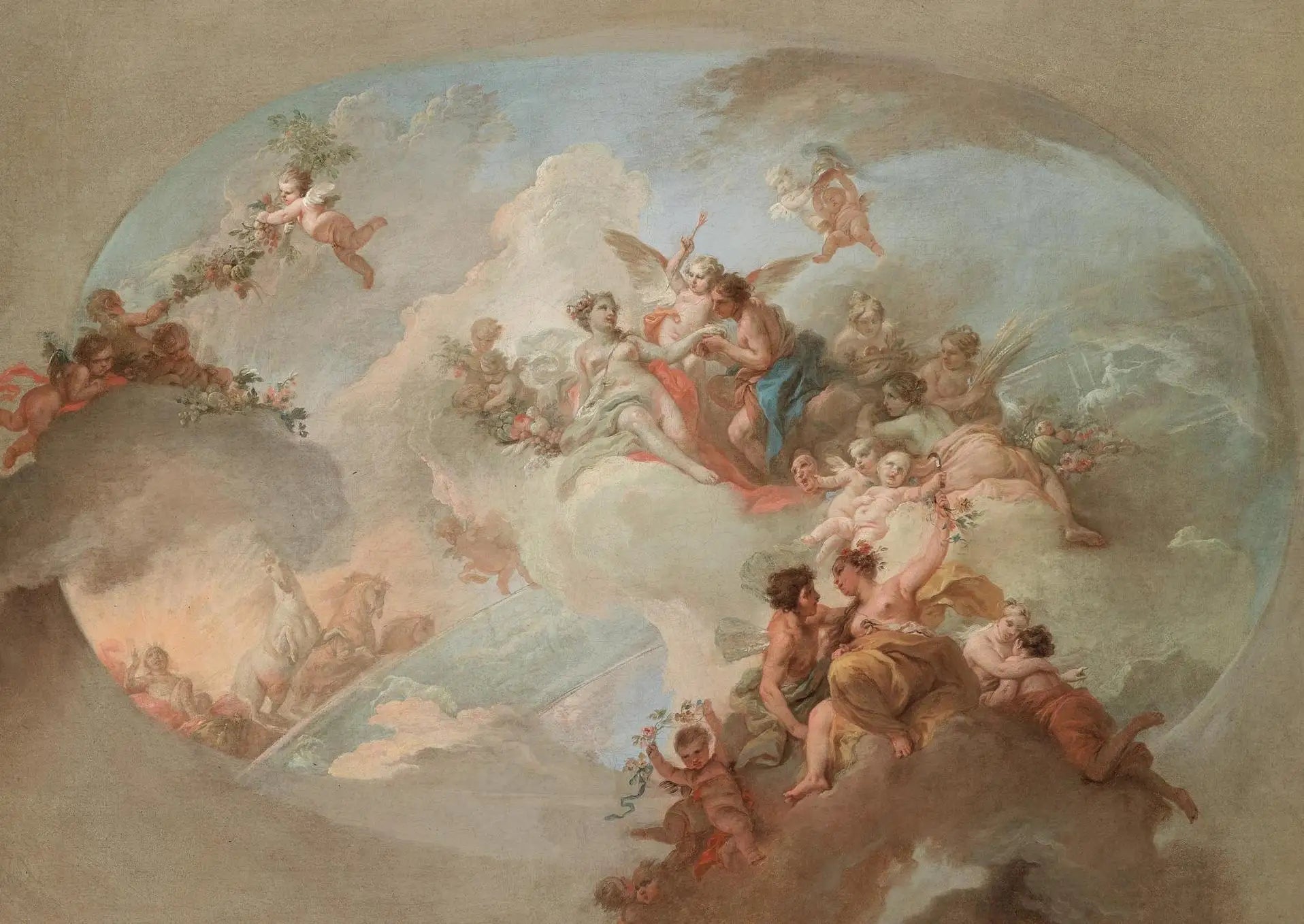 Renaissance-Leinwandposter – Homer-Poster als Wanddekoration fürs Wohnzimmer 14