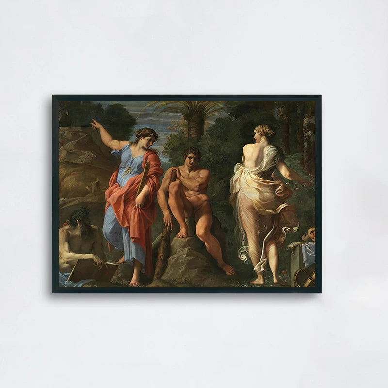 Renaissance-Leinwandposter – Homer-Poster als Wanddekoration fürs Wohnzimmer 3