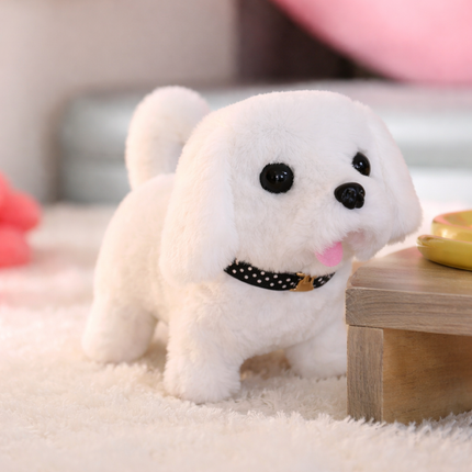 Robot Dog Interactive Plush Puppy Toy Walking Barking Tail Wagging 5