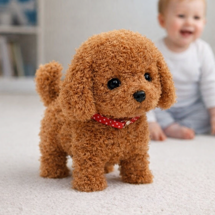 Robot Dog Toy Interactive Plush Puppy Realistic Walking Pet 2