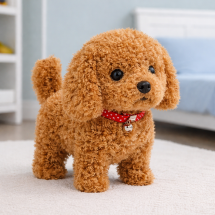 Robot Dog Toy Interactive Plush Puppy Realistic Walking Pet 3
