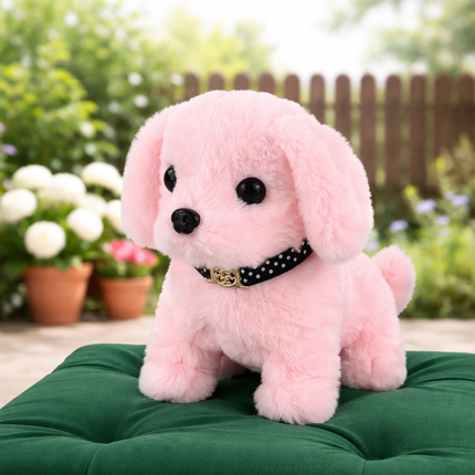 Robot Dog Toy Interactive Plush Puppy Realistic Walking Pet 5