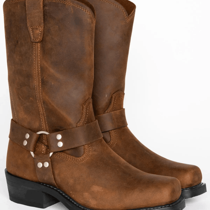 Robuste Herrenstiefel | Wasserdichtes Leder mit Ölbeständiger Sohle | Langlebige Gurtstiefel für Alle Wetterbedingungen 1
