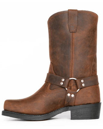 Robuste Herrenstiefel | Wasserdichtes Leder mit Ölbeständiger Sohle | Langlebige Gurtstiefel für Alle Wetterbedingungen 7