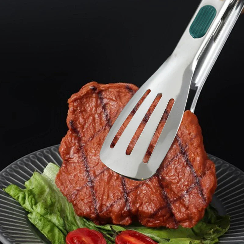 Roestvrijstalen Voedseltangen voor Barbecue en Buffet, Lichtgewicht en Duurzaam 2