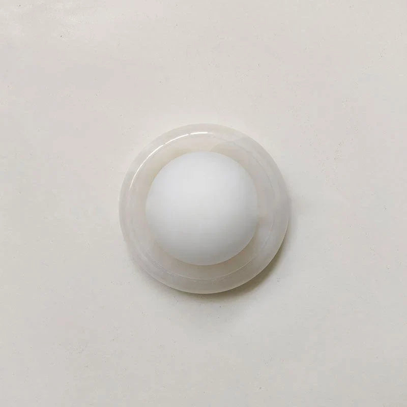 Jade wall lamp