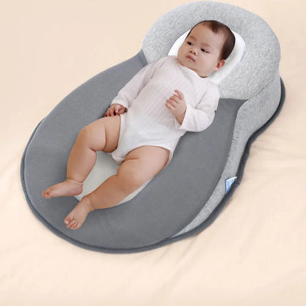 Baby Pillow – Ergonomic & Breathable Cushion with Soft Modal Cotton Cover