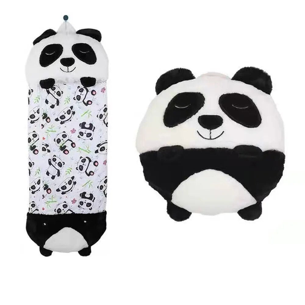 Sac de Couchage Enfant 2-en-1 – Doux, Hypoallergénique & Transformable en Peluche Câline