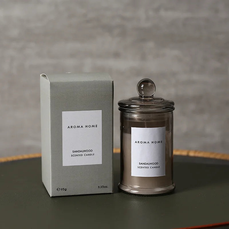 Lysoura – Duftlys i Glas med Sojavoks & Vintage Design til Afslapning og Aromaterapi