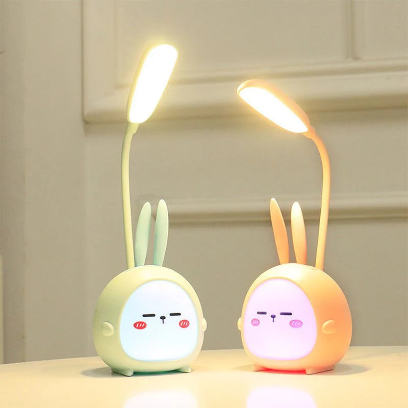 CozyNest – Sød Kanin Natlampe til Børn med Blødt Lys