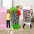 Sac de Couchage Enfant 2-en-1 – Doux, Hypoallergénique & Transformable en Peluche Câline
