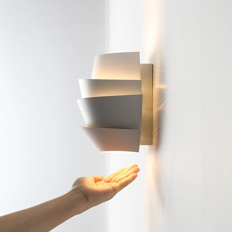 Applique murale moderne – applique scandinave en métal avec double point lumineux pour une ambiance chaleureuse
