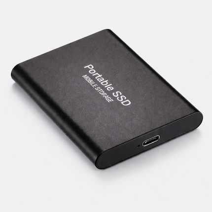 SSD Portable External Drive 512GB Fast Compact USB C Storage 0
