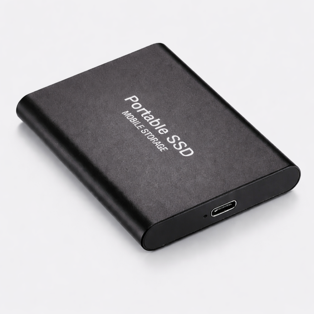 SSD Portable External Drive 512GB Fast Compact USB C Storage 0